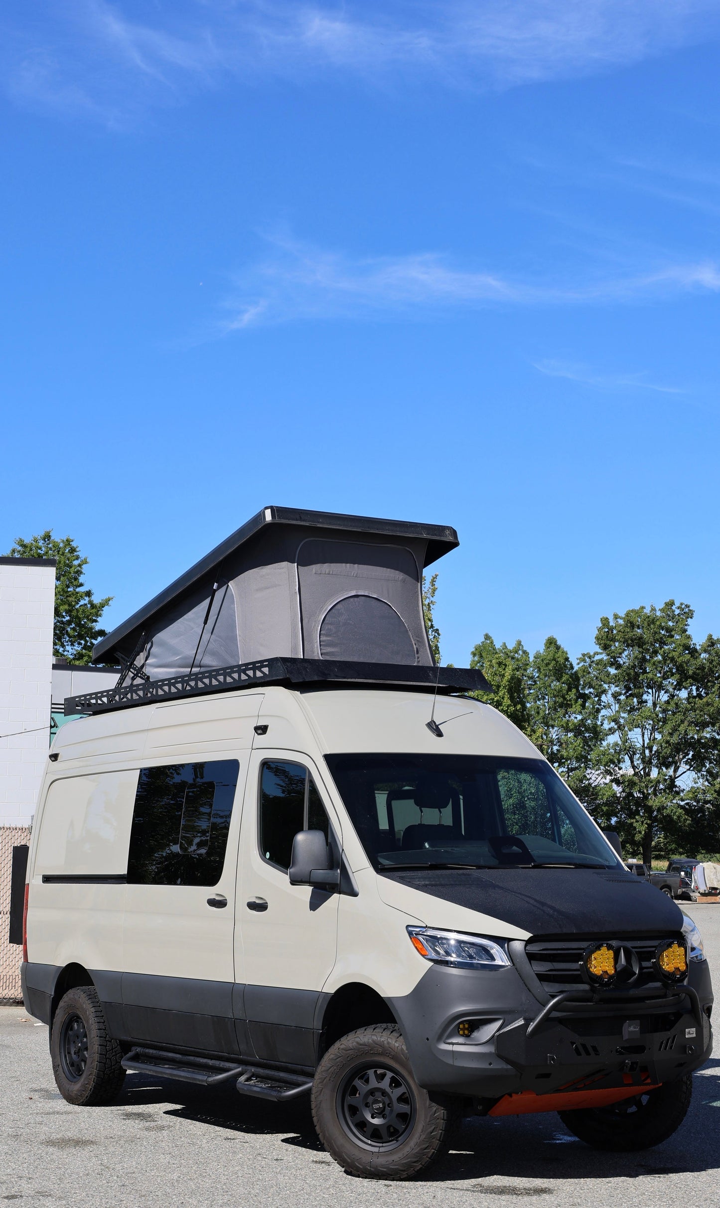 Sprinter Carbon Fiber Roof-Top Tent System