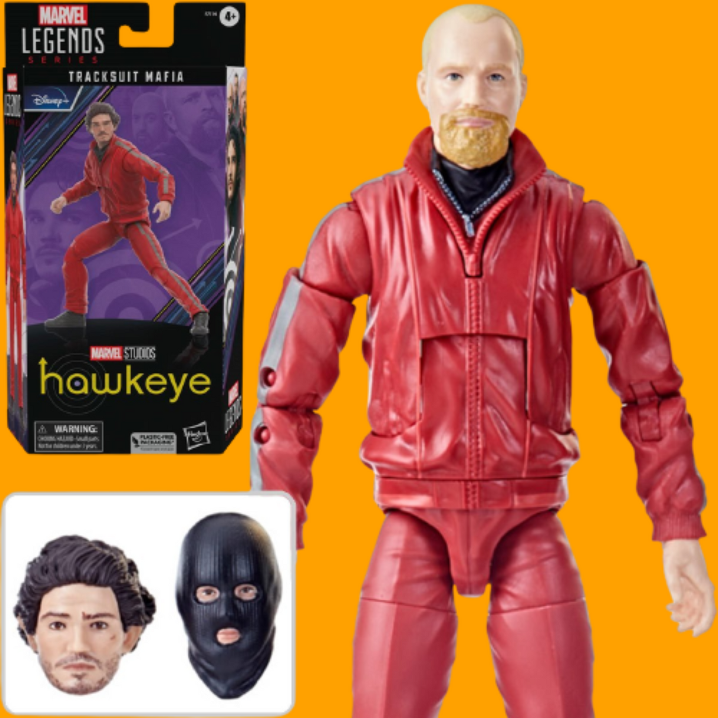 Hawkeye Marvel Legends Tracksuit Mafia  - Exclusive