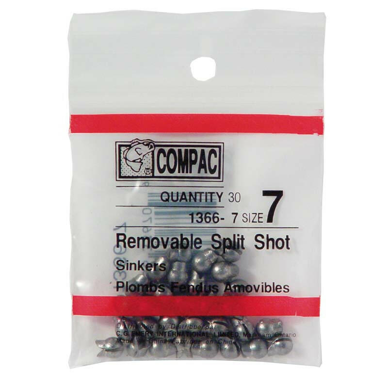 🍁COMPAC Removable Split Shot Sinkers