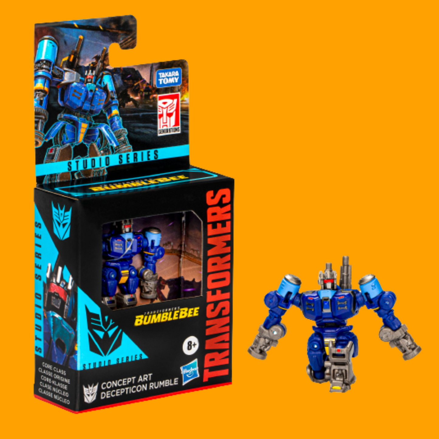 Transformers Studio Series Core - Concept Art Decepticon Rumble