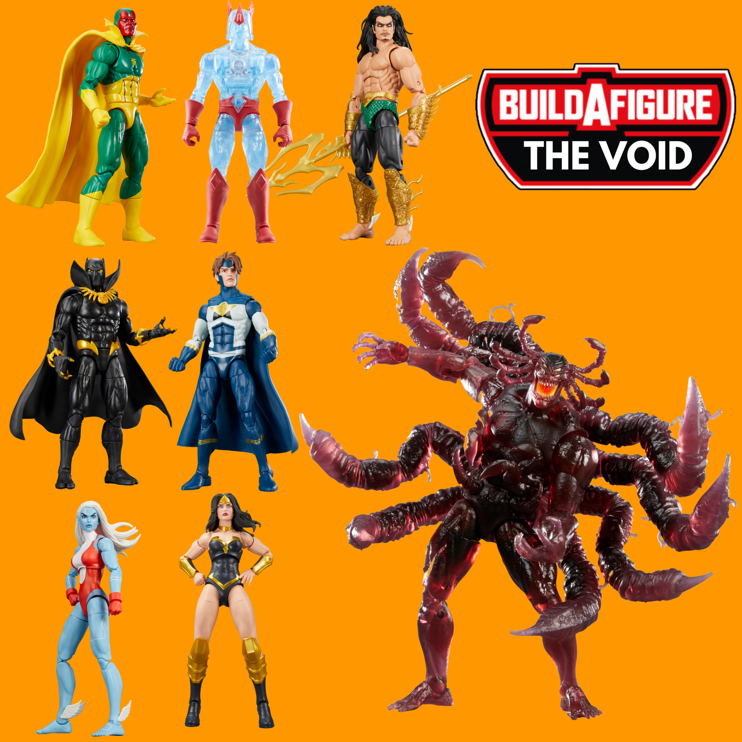Marvel Legends  - Wave - THE VOID BAF complete Set of 7