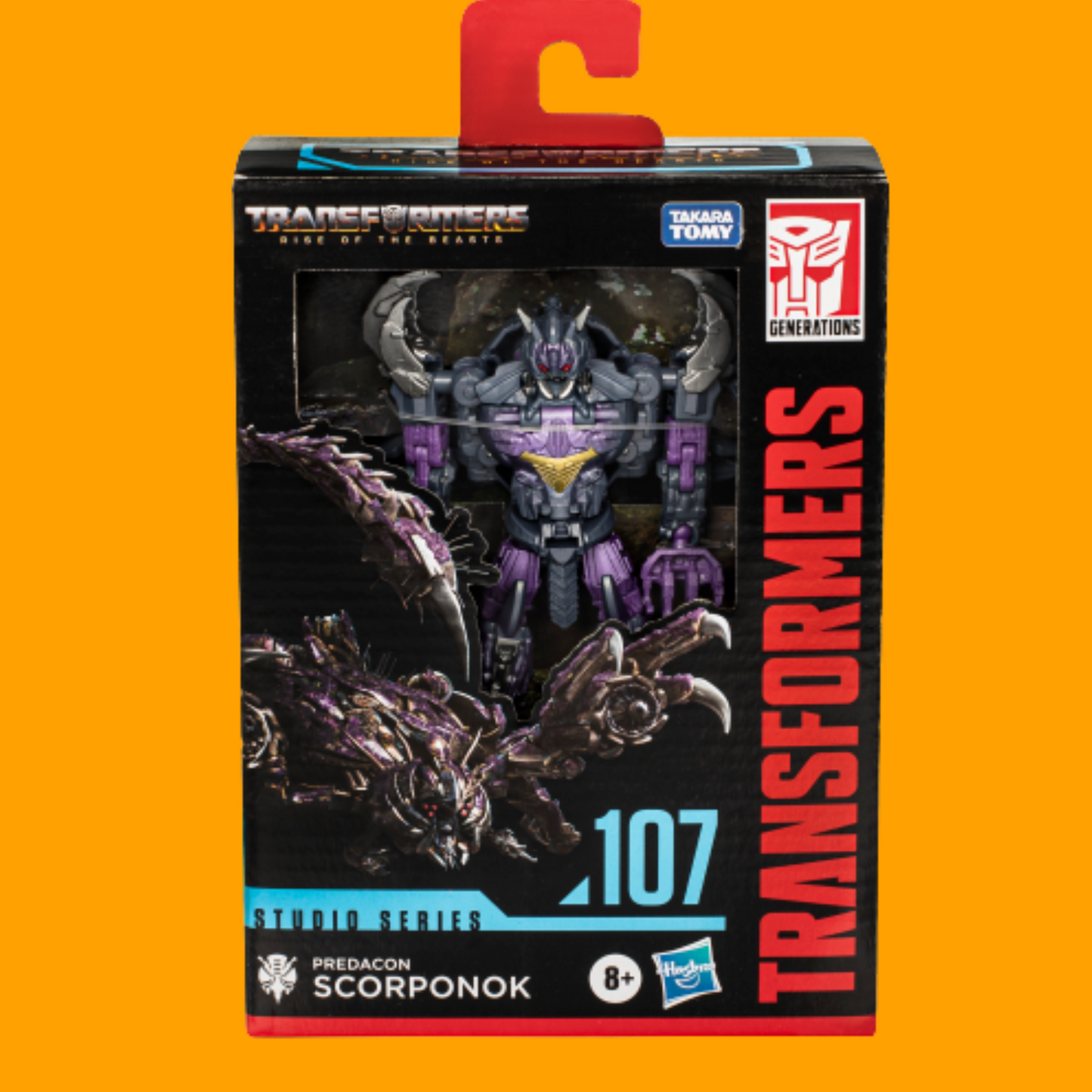 Transformers Studio Series Deluxe - Rise of the Beasts 107 Predacon Scorponok