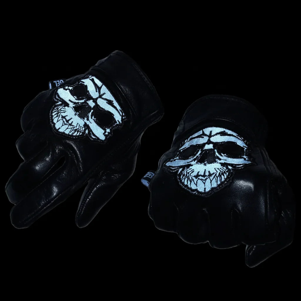 BOL/Open Road Men's Reflective Skull Gloves