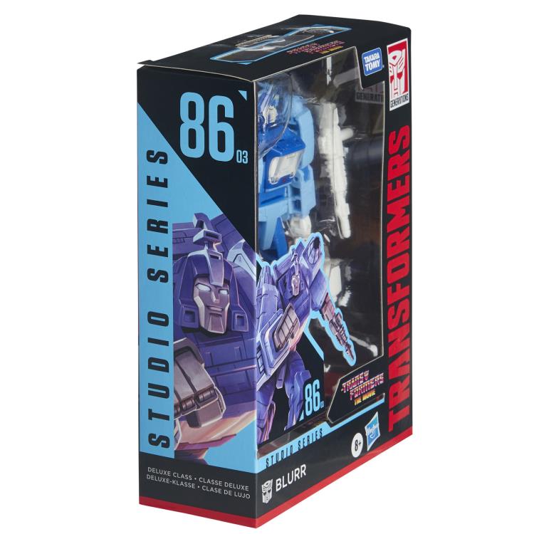 Transformers Toys Studio Series 86-03 Deluxe The Transformers: The Movie Blurr Action Figure