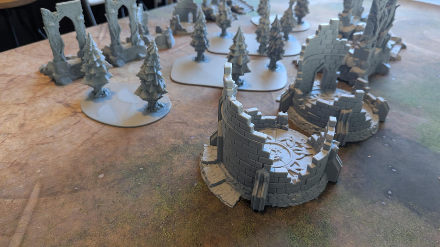 Fantasy Wargame Terrain Bundle (Grand Clash/Through The Breach)
