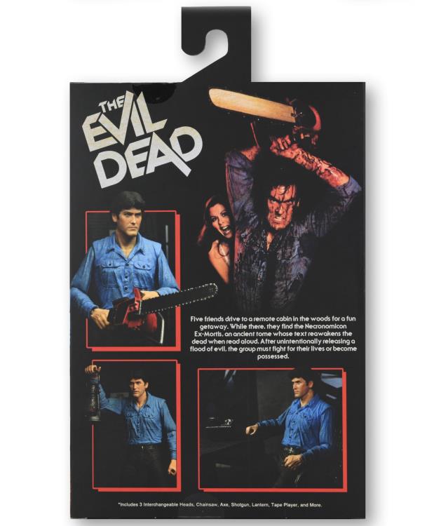 The Evil Dead 40th Anniversary Ultimate Ash Williams Figure (substandard packaging)
