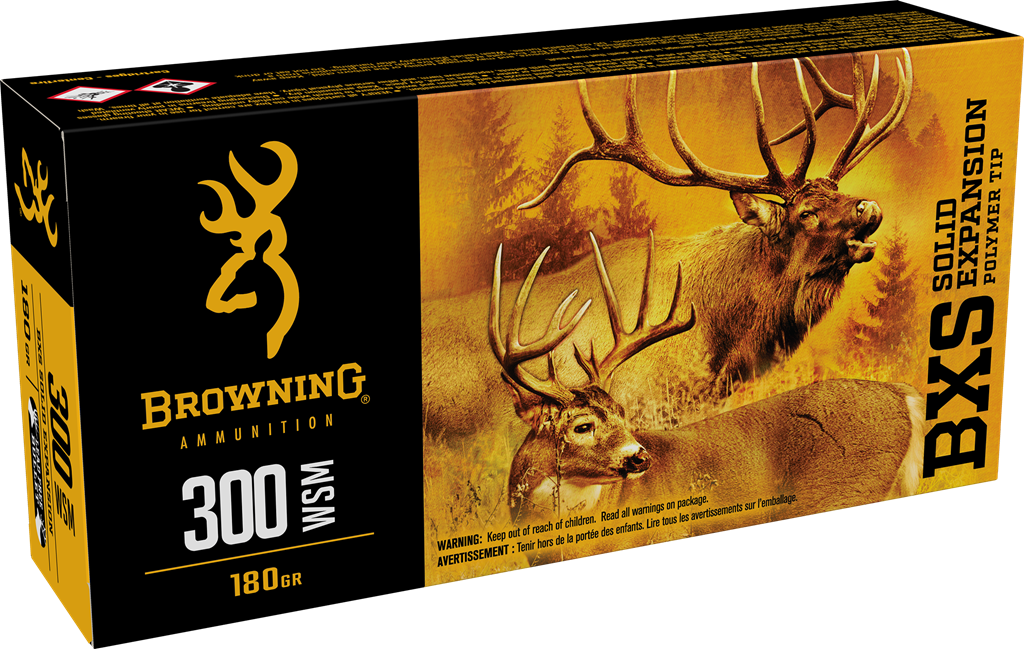 Browning 300 WSM, 180 Grain