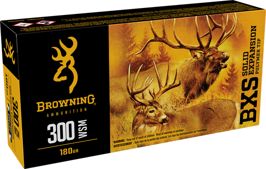 Browning 300 WSM, 180 Grain