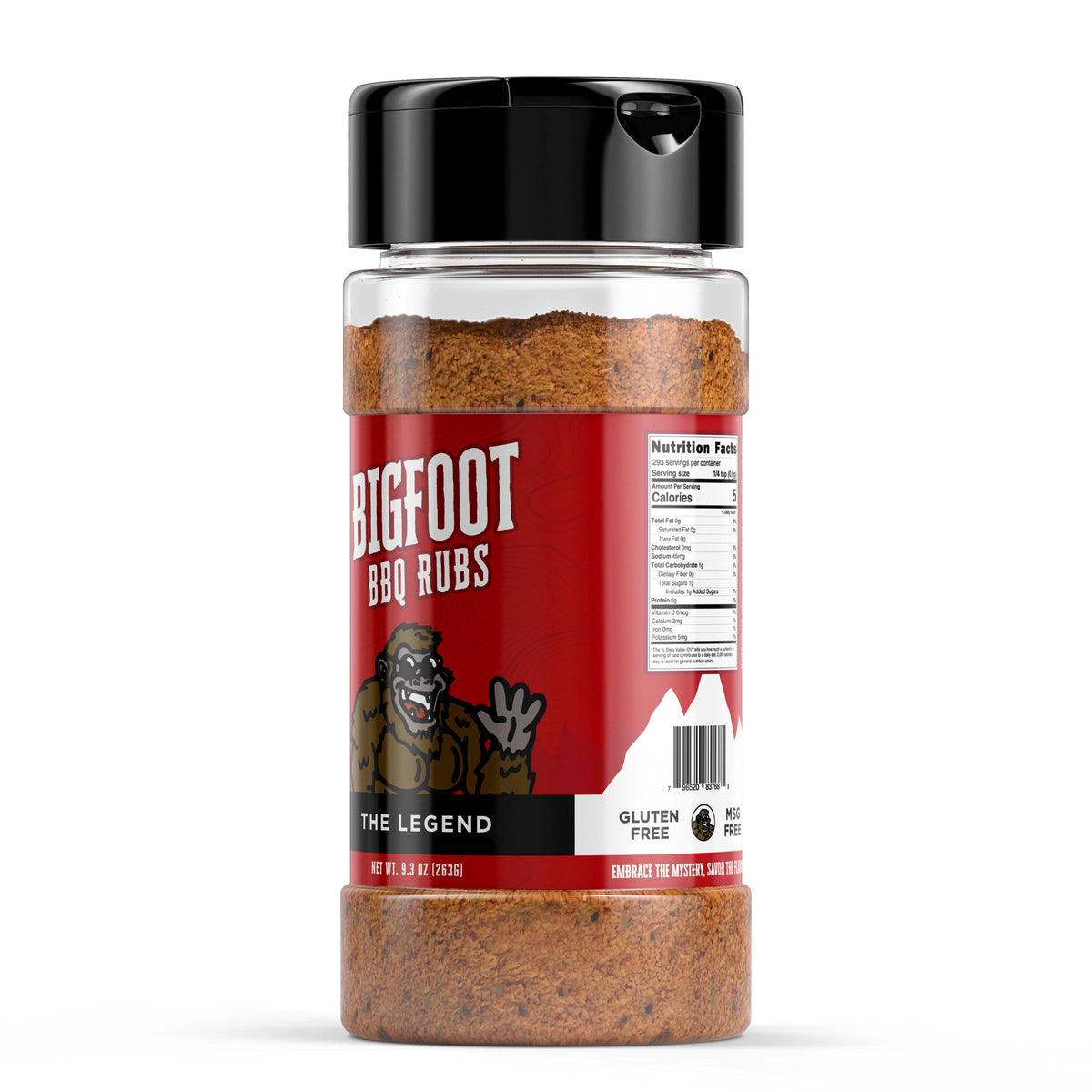 Bigfoot BBQ Rubs The Legend BBQ Rub