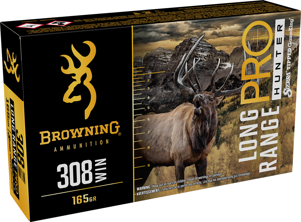 Browning 308 Winchester, 165 Grain