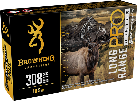 Browning 308 Winchester, 165 Grain