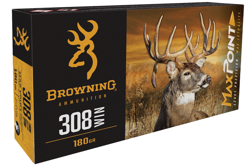 Browning 308 Winchester, 168 Grain