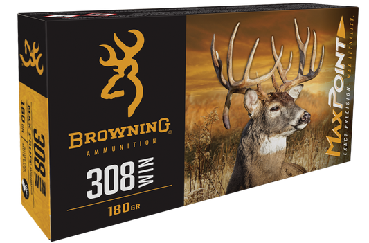 Browning 308 Winchester, 168 Grain