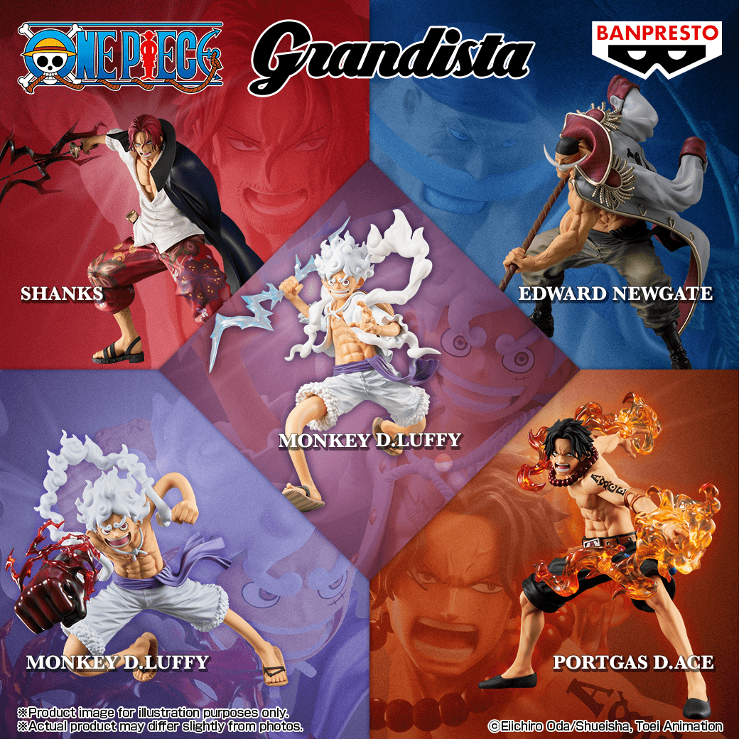 One Piece Grandista Monkey D. Luffy Gear 5 Special Edition Figure