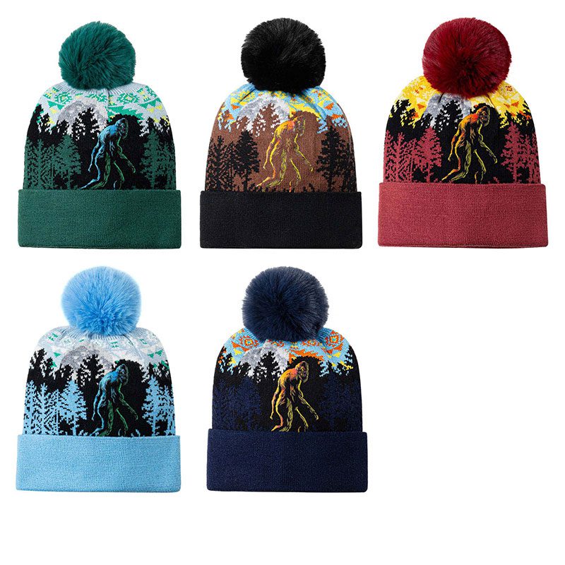Nu Trendz Sasquatch Knitted Beanie Toque 12-Pack (3125)