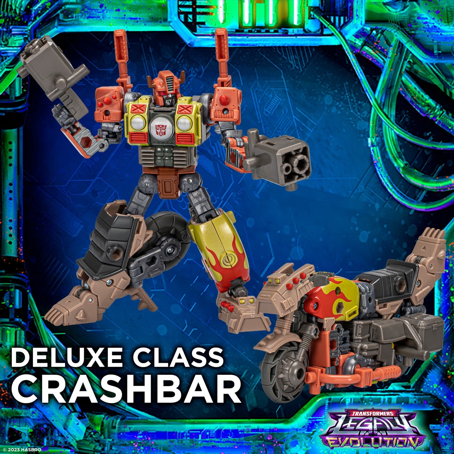 Transformers Legacy Evolution Crashbar - Deluxe class