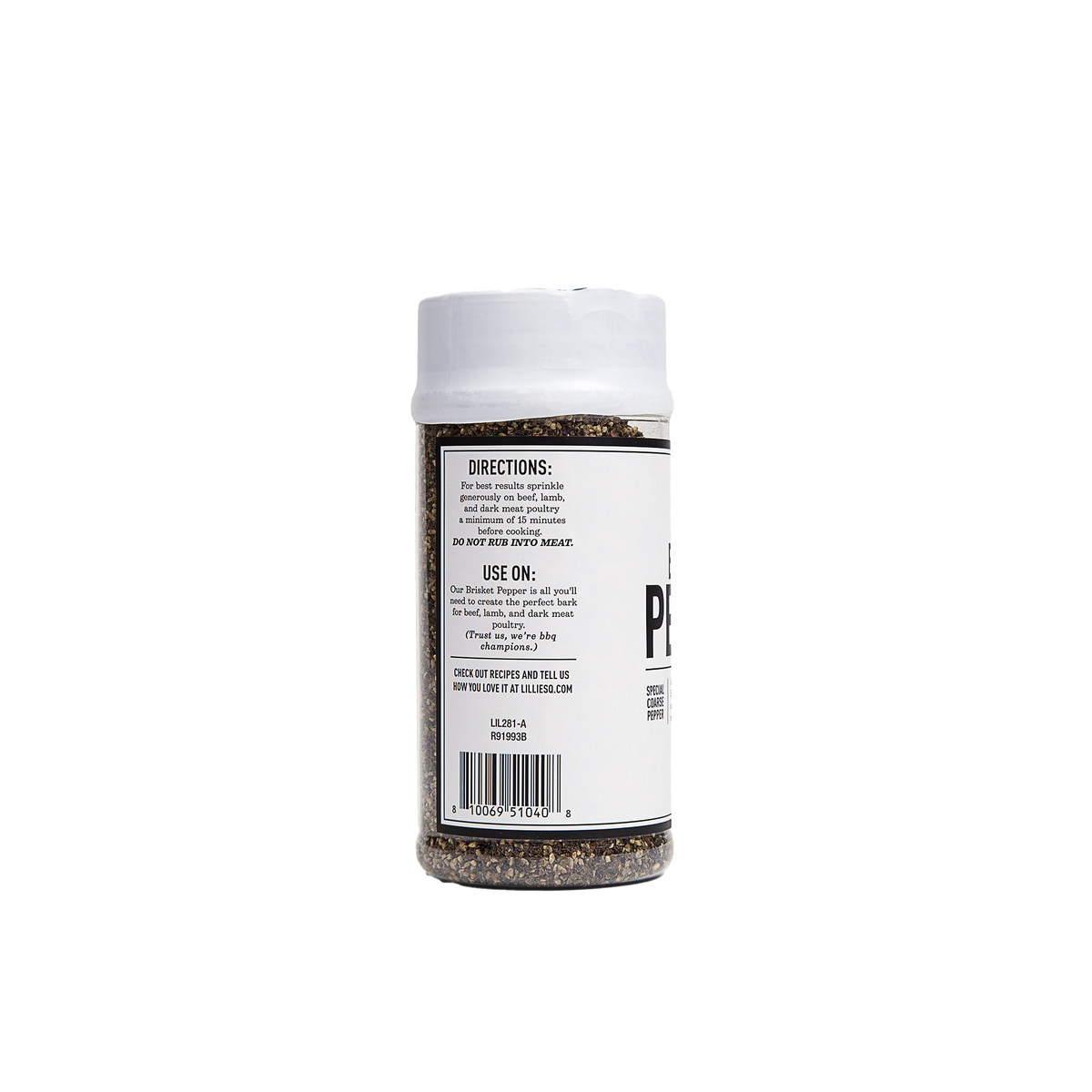 Lillie's Q Brisket Pepper Seasoning