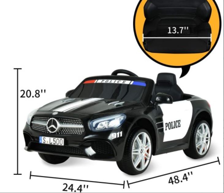 2026 Mercedes Benz 12V SL500 Kids Ride On Car with Remote Control