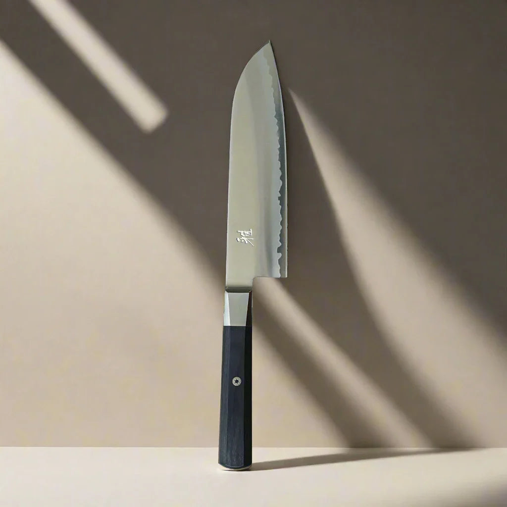 MIYABI 4000 FC 7-Inch Santoku Knife – Black Handle