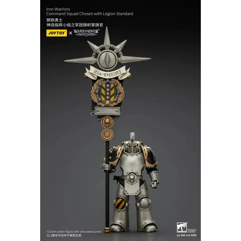 JOYTOY - Iron Warriors Command Squad Chosen with Legion Standard