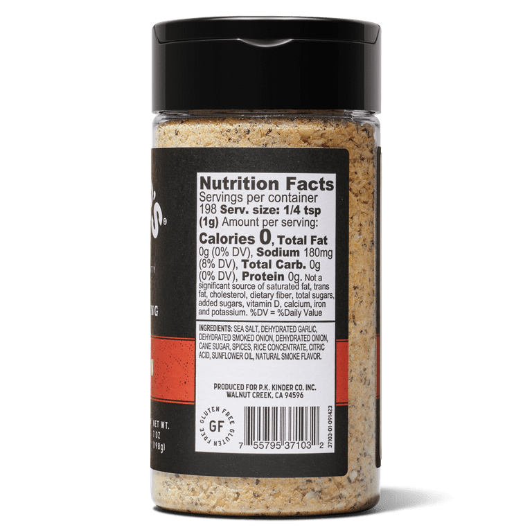 Kinder's Smoked Onion Seasoning, 7 oz