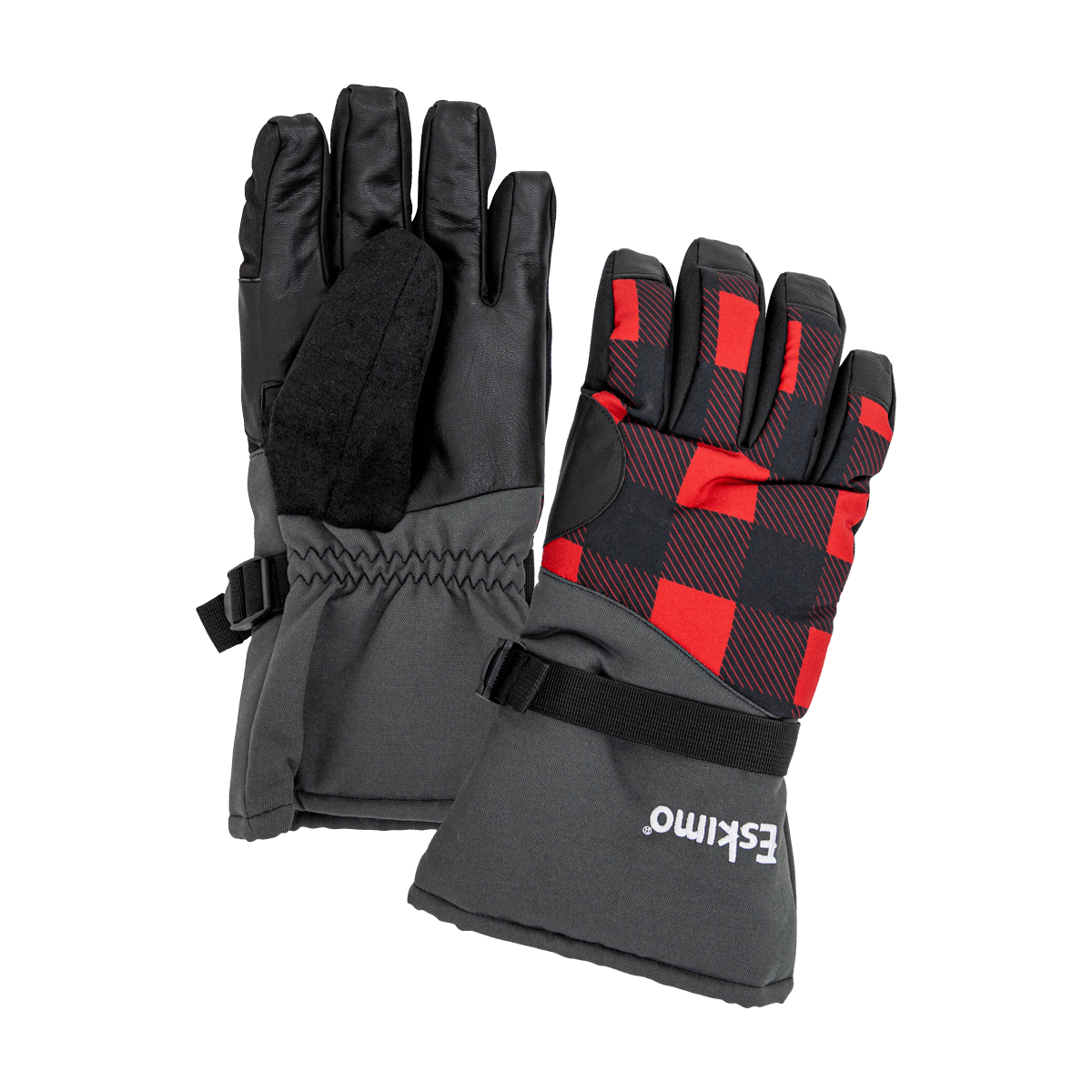 Buffalo Plaid Cold Weather Gloves