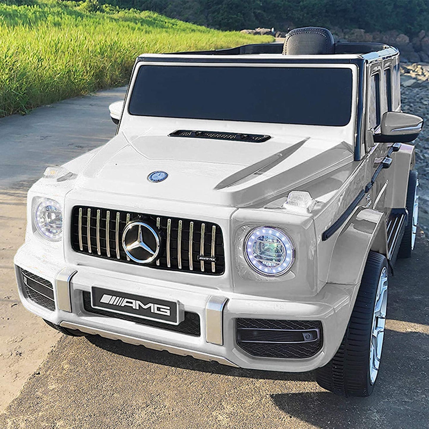 2026 Mercedes Benz G63 AMG 12V G Wagon Kids Ride On Car with Remote Control