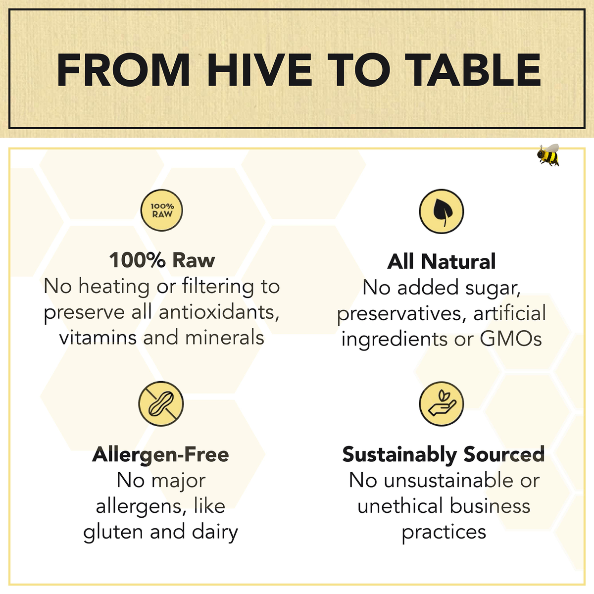Drizzle Honey White Raw Honey