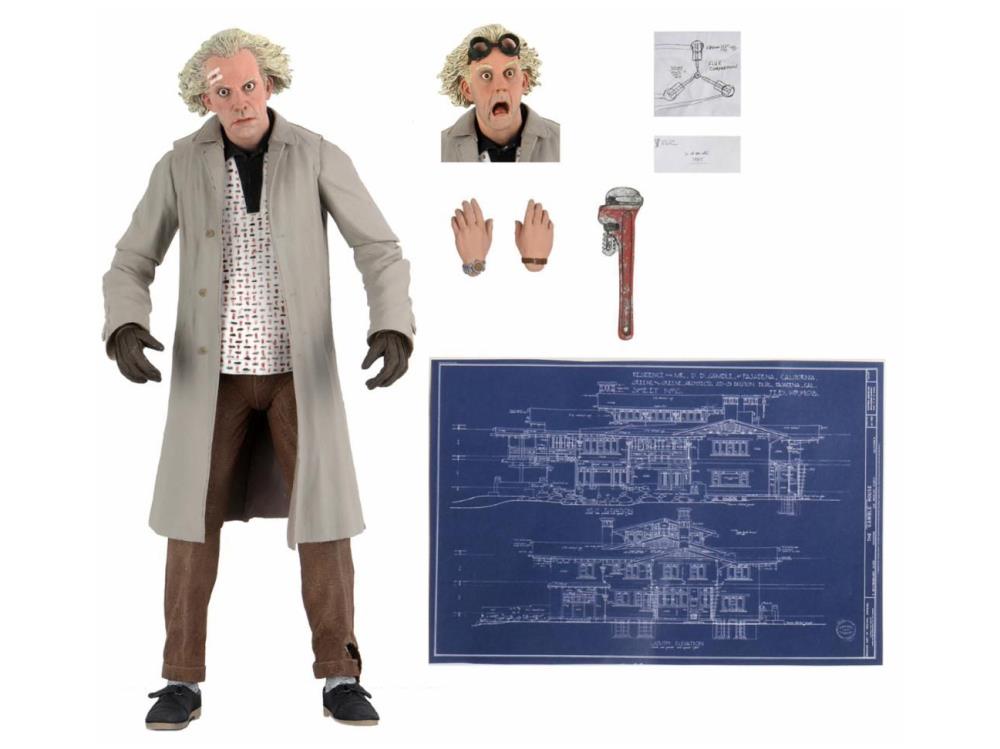 Neca Back to the Future Ultimate Doc Brown Figure