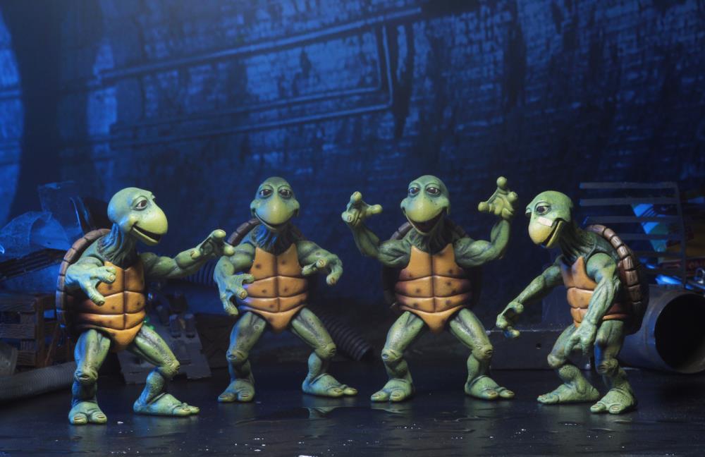 Teenage Mutant Ninja Turtles Movie Baby Turtles 1:4 Scale Action Figure 4-Pack