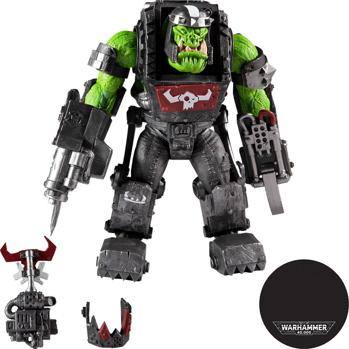 MCFARLANE TOYS - Warhammer 40,000 Ork Meganob with Shoota Megafig Action Figure
