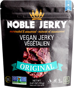 Noble Jerky - Original Vegan Jerky (12 x 70g 12)
