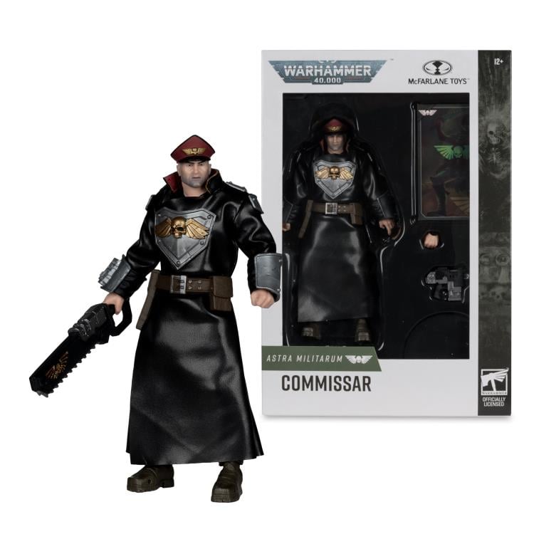 Warhammer 40,000 Astra Militarum Commissar Action Figure