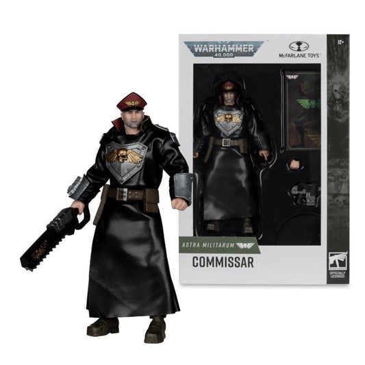 Warhammer 40,000 Astra Militarum Commissar Action Figure