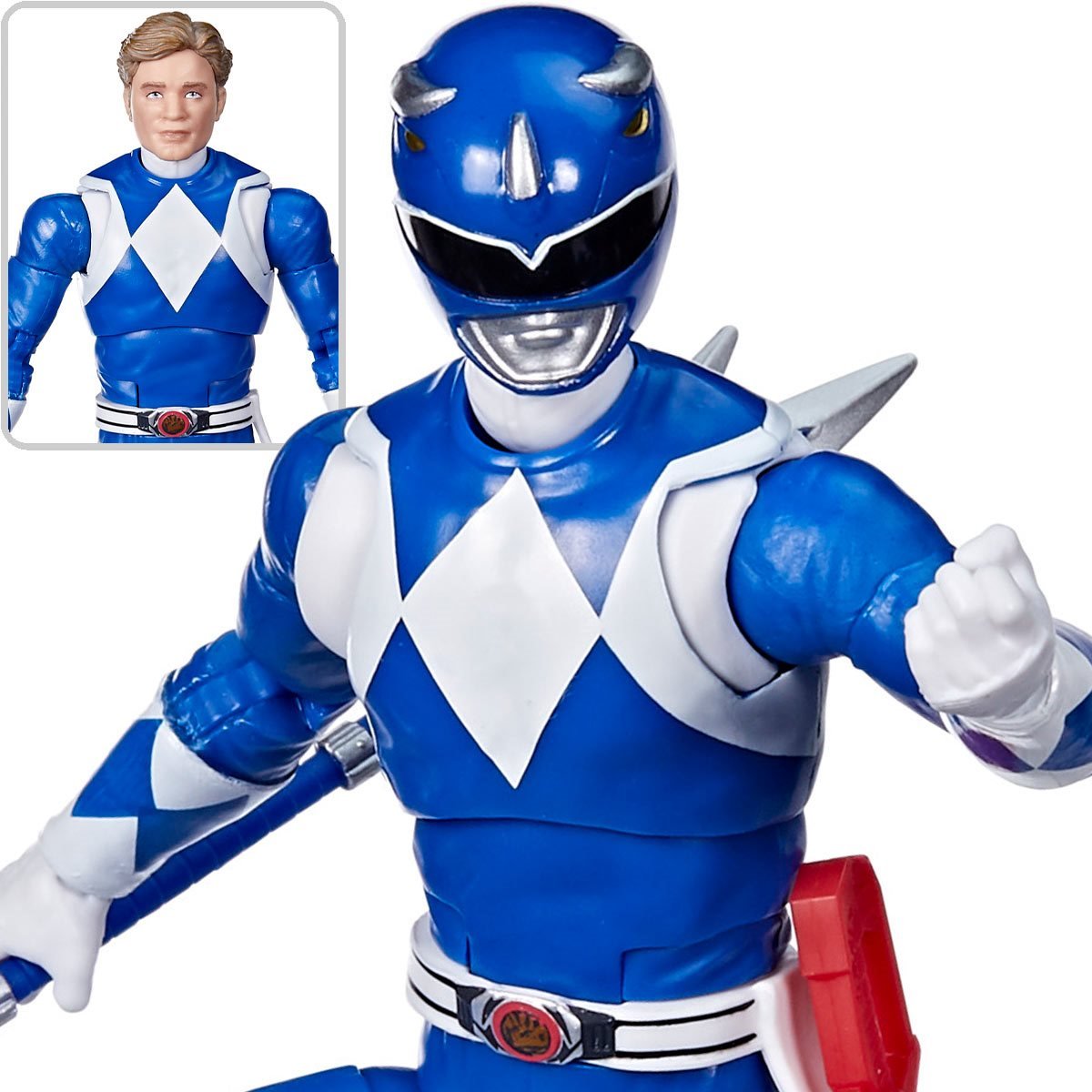Mighty Morphin Power Rangers Lightning Collection Deluxe Blue Ranger