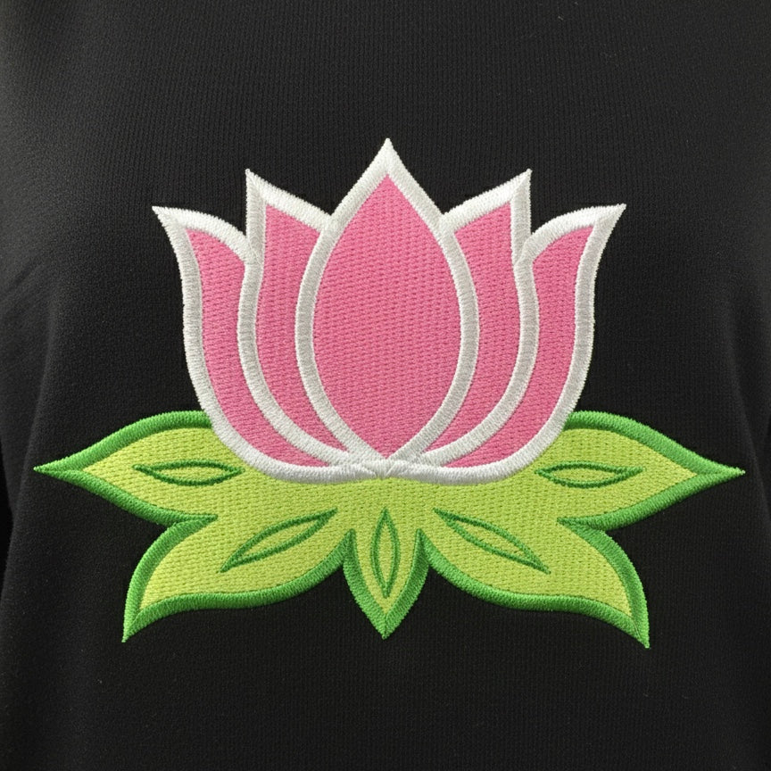 Embroidered Hoodies (Lotus)