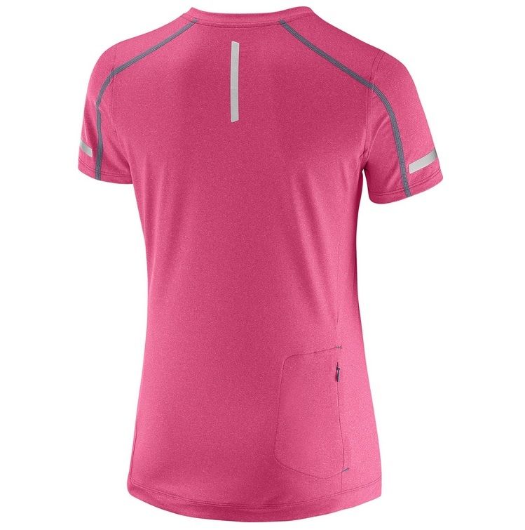 Salomon Women's Park Tee V-Neck Running Shirts XS-S