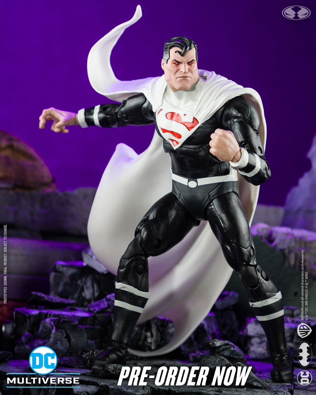 Batman Beyond (Comic) DC Multiverse Batman vs. Justice Lord Superman Action Figure Two-Pack