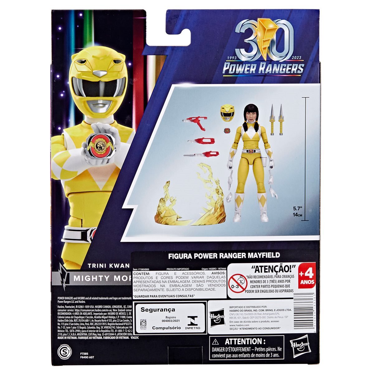 Mighty Morphin Power Rangers Lightning Collection Deluxe Yellow Ranger