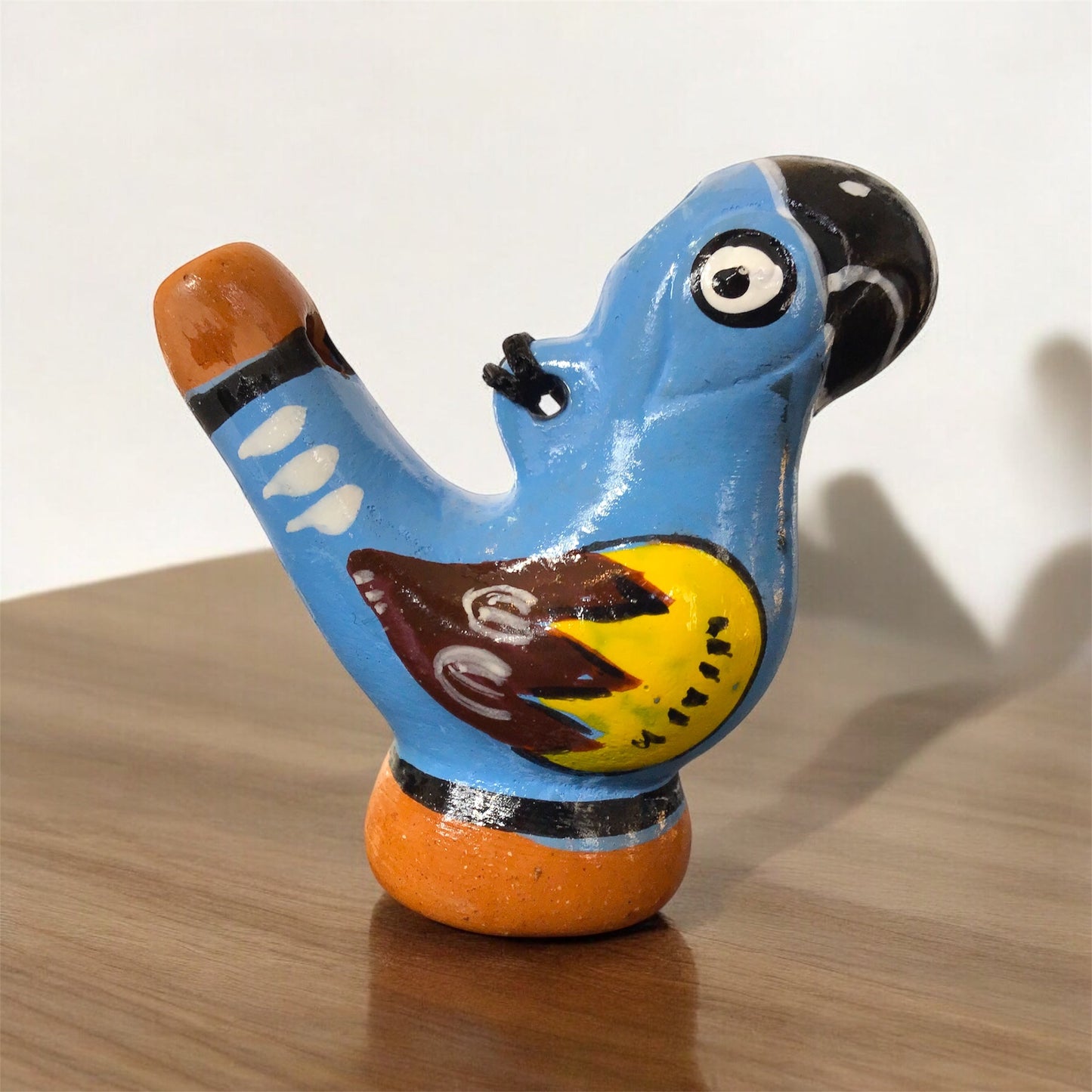 Painted Parrot Bird Water Whistle