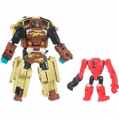 Transformer Power Core Combiners Figure Set Autobot STEELSHOT with Mini-Con BEACON