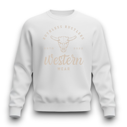 Ruthless Rustlers Western Wear Crewneck