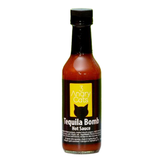 3 Angry Cats Tequila Bomb Hot Sauce