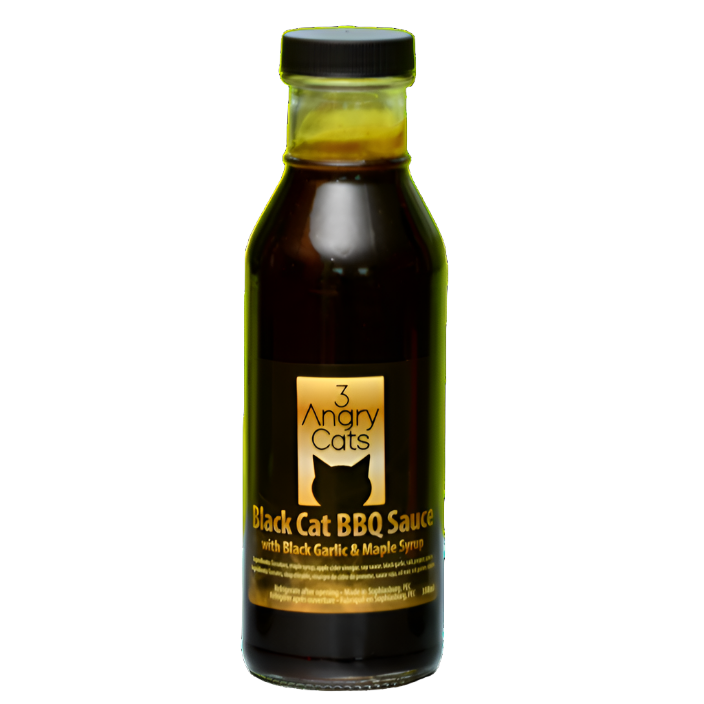 3 Angry Cats Black Cat BBQ Sauce