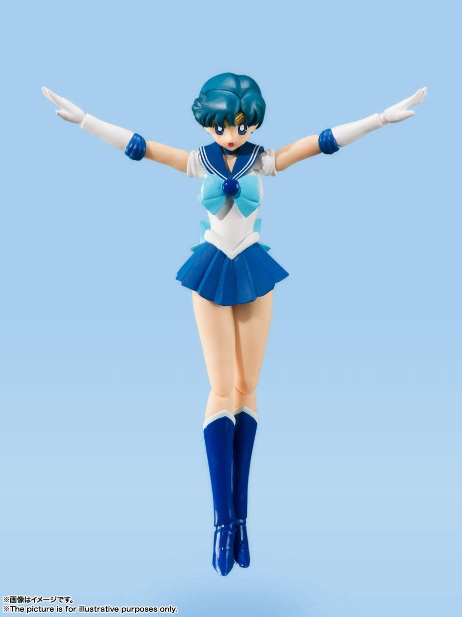 Bandai - S.H.Figuarts  -Animation Color Edition- Sailor Mercury