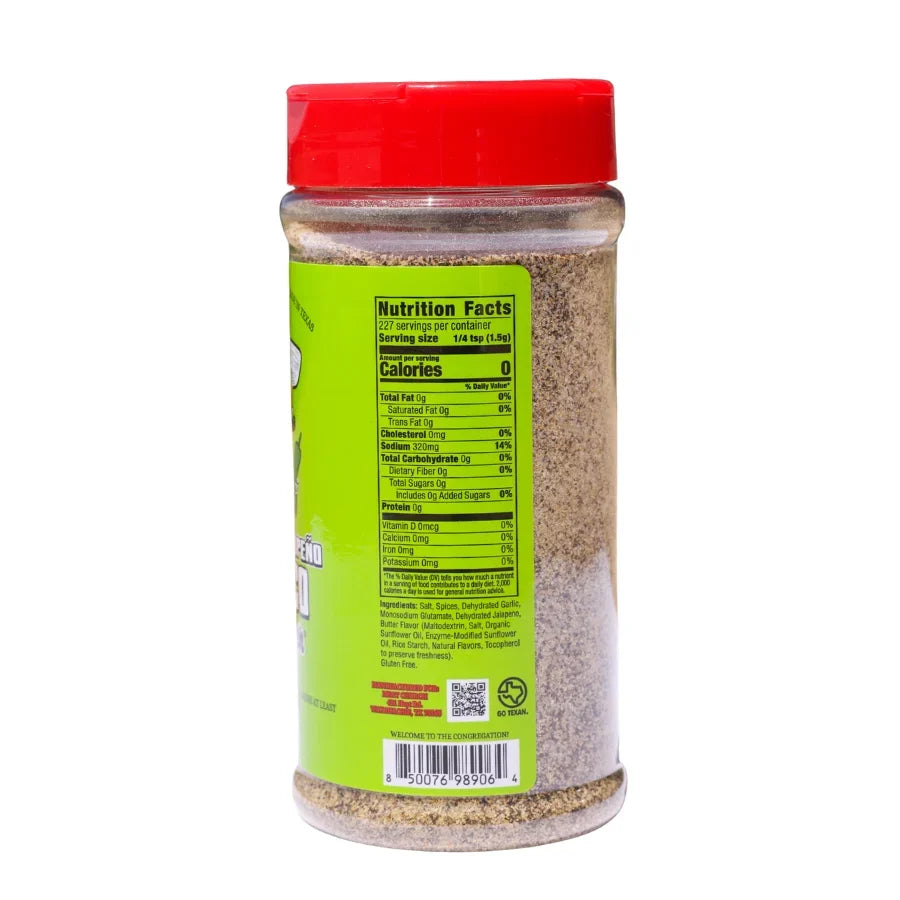 Meat Church Garlic & Jalapeño BLANCO Seasoning – 12 oz