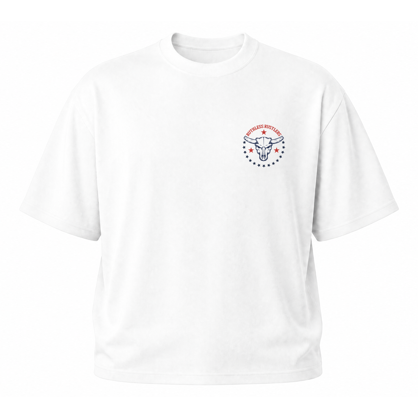 KISS MY BOOTS OVERSIZED T-SHIRT | White