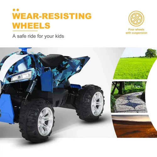 2026 24V Off-Road 4X4 Kids Ride On ATV For Age 3 to 8