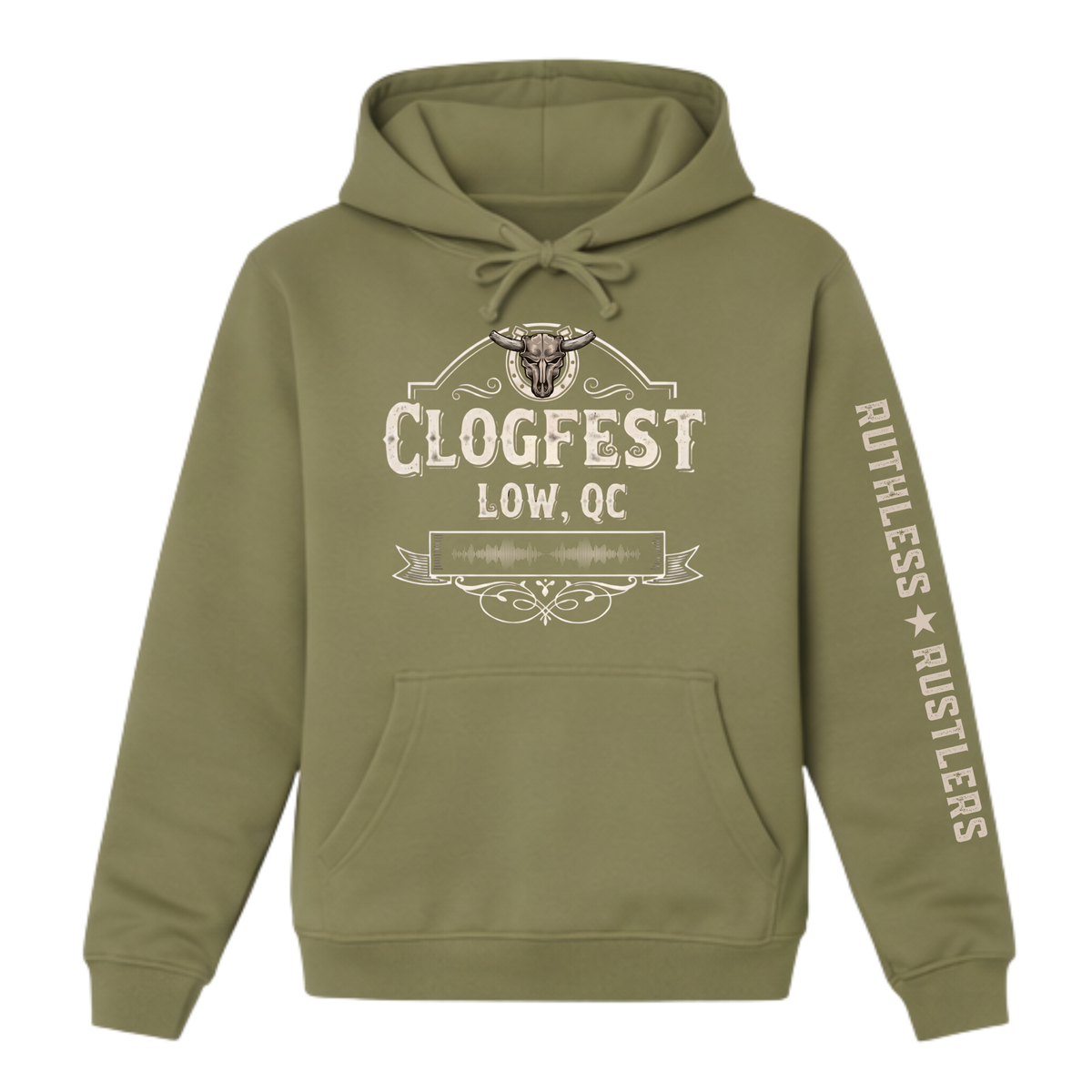 CLOGFEST X Ruthless Rustlers Hoodie