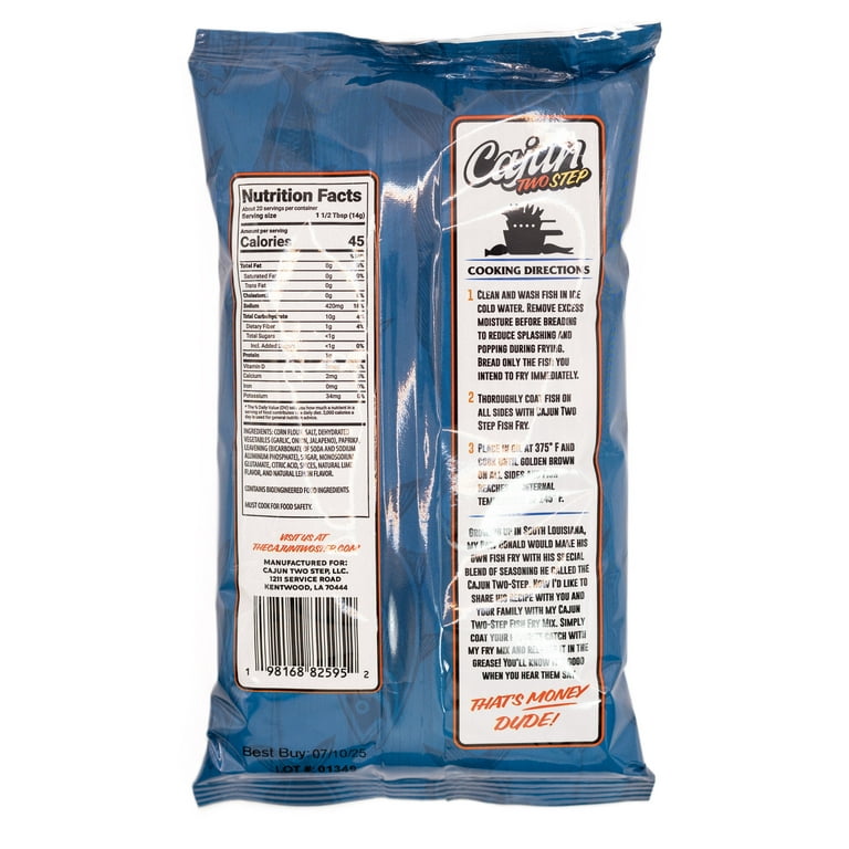 Cajun Two Step Fish Fry Batter, 10oz